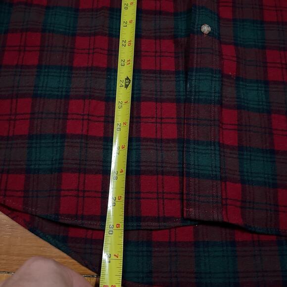 Pendleton 100% Virgin Wool Button Down Shirt Men’s XL Lindsay Tartan Plaid USA - Picture 4 of 11
